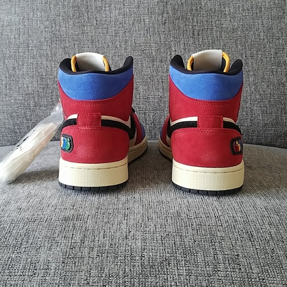 NIKE Air Jordan 1 MID SE FRLS NA "BLUE THE GREAT" - Picture 3 of 8